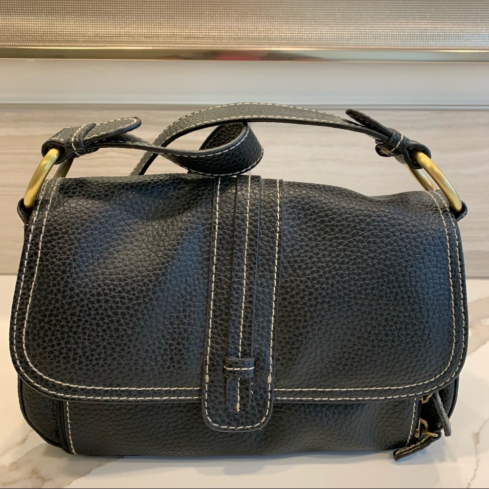 Villager Purse Black Pebble Leather - Picture 2 of 16